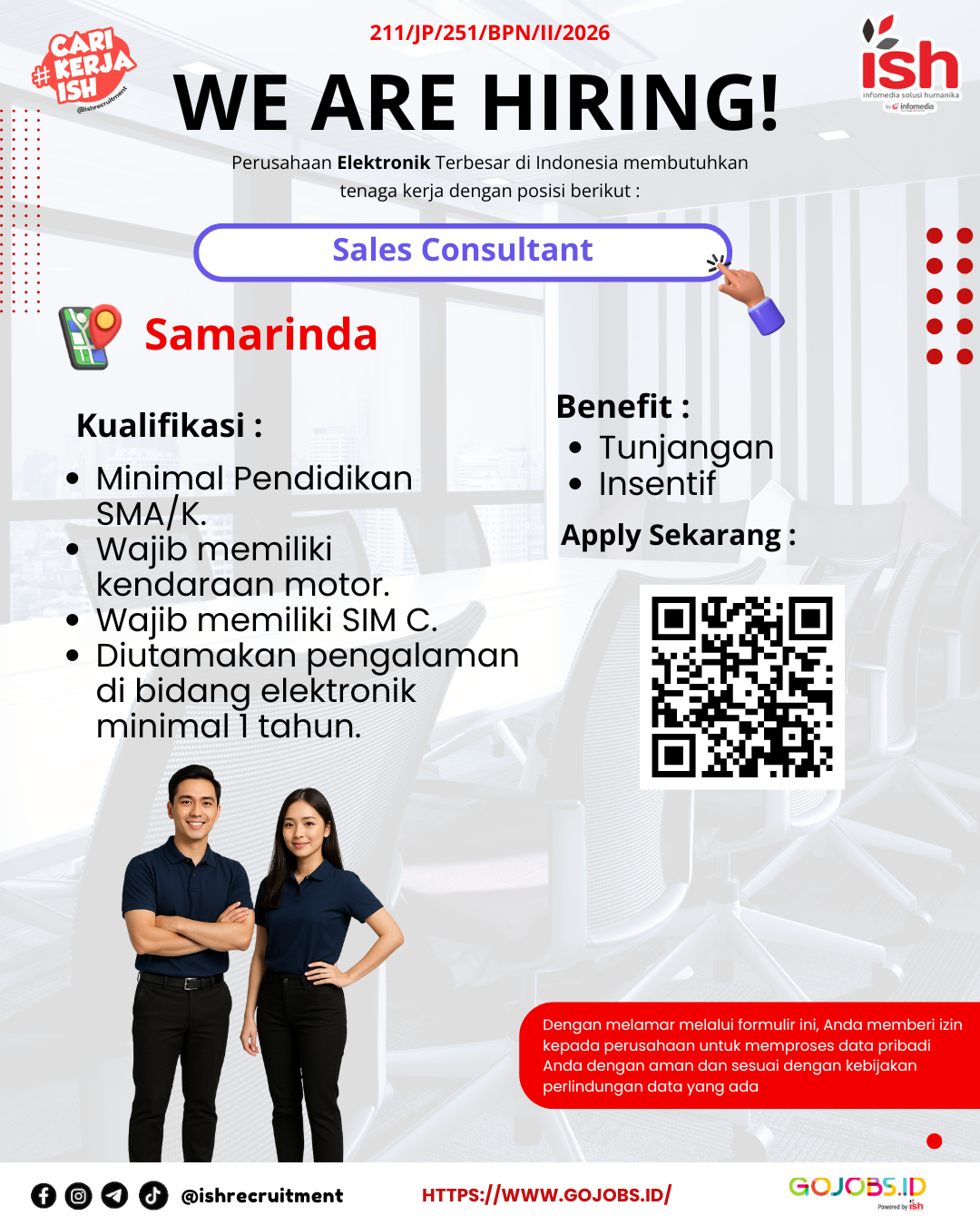 Sales Consultant - Samarinda
