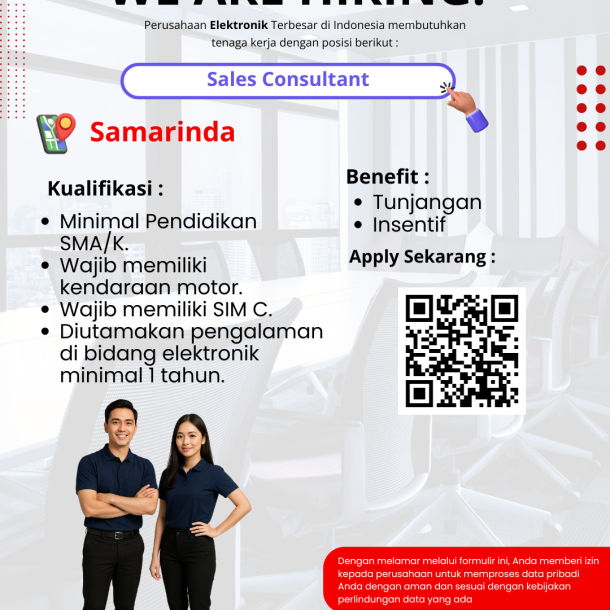 Sales Consultant - Samarinda