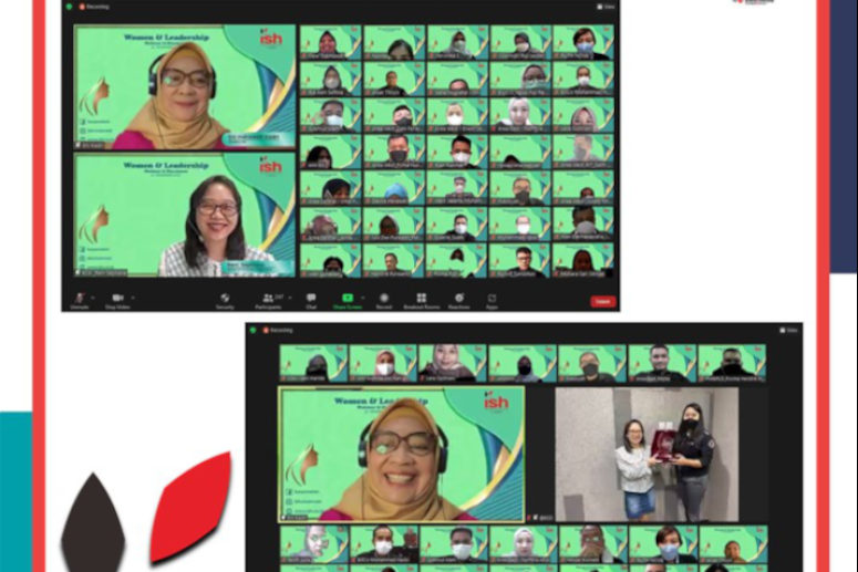 ISH Adakan Webinar Women & Leadership