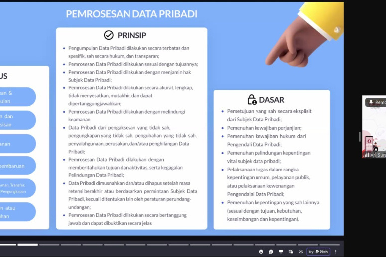 ISH Menyelenggarakan Leader Talk Value Bertemakan “Sosialisasi Pelindungan Data Pribadi (PDP)
