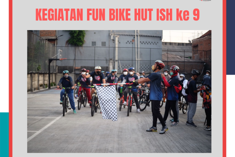 Kegiatan Funbike Menyambut HUT ISH ke-9