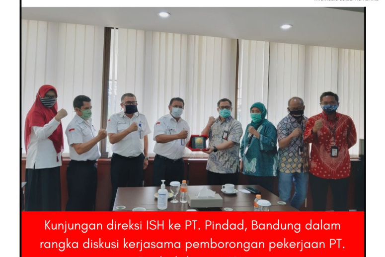 Kunjungan Direksi ISH ke PT.PINDAD, Bandung.