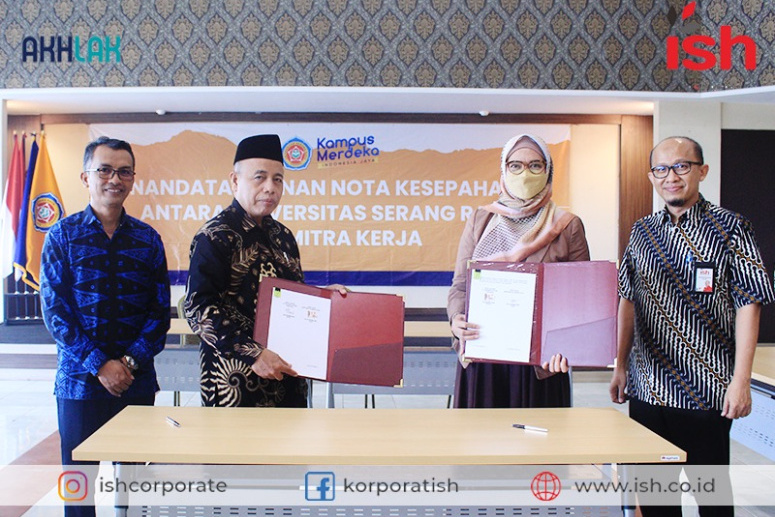 Penandatanganan Nota Kesepahaman ISH dan Universitas Serang Raya