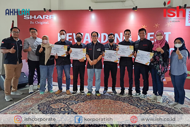 Kolaborasi Sharp dan ISH untuk Kegiatan Awarding Best Promoters 2022